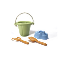 Green Toys Sand Play Set – Green 4 Teile