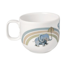 Villeroy & Boch Kindertrinkbecher Walk Elephant 170 ml, 6 Stück, Hellblau