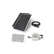 autosolar Solaranlage Balkonkraftwerk 600W, W-Halter