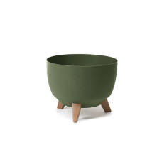 Neogard AG Blumentopf ROMA ECO WOOD green Ø 29 cm
