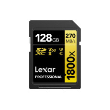 Lexar SDXC-Karte Professional 1800x Gold Series 128 GB