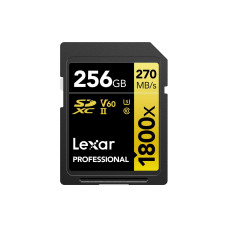 Lexar SDXC-Karte Professional 1800x Gold Series 256 GB