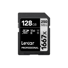 Lexar SDXC-Karte Professional 1667x SILVER Serie 128 GB