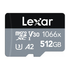 Lexar microSDXC-Karte Professional 1066x Silver 512 GB