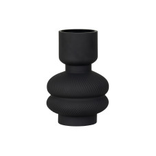House Nordic Vase rund 22 cm, Schwarz