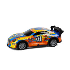 TEC-TOY Auto Champion GT9 mit Licht, Gelb/Blau, 1:22