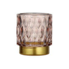 EGLO Leuchten Windlicht Bezamby Gold/Rosa