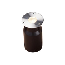 HEISSNER SMART LIGHT Decklight, 3W, Warmweiss, Edelstahl
