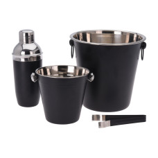 FURBER Drink Mixer Set 4-teilig, Schwarz matt