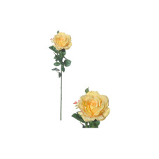 CHALET Kunstblume Rose 66 cm, Gelb