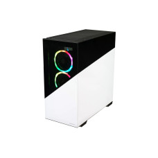 Enermax PC-Gehäuse ENERMAXK8 Schwarz/Weiss