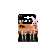 Duracell Batterie Plus Power AA/LR6 4 Stück