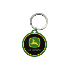 Nostalgic Art Schlüsselanhänger John Deere Ø 4 cm, Grün/Schwarz Nostalgic Art Schlüsselanhänger John Deere Ø 4 cm, Grün/Schwarz