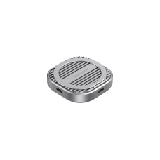 4smarts Magnetisches SSD-Gehäuse Kickstand MagSafe-kompatibel grau