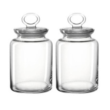 Montana Vorratsglas Cake 2 Stück, 1.5 l, Transparent