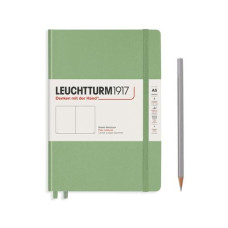 Leuchtturm Notizbuch Medium A5, Blanko, 2-teilig, Salbei Leuchtturm Notizbuch Medium A5, Blanko, 2-teilig, Salbei