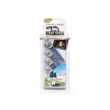 Yankee Candle Auto-Lufterfrischer Vent Stick 4 Stück, Clean Cotton