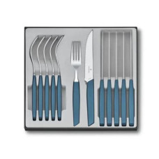 Victorinox Besteck-Set Swiss Modern 12-teilig, Blau