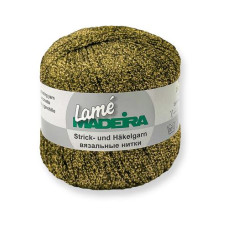 Madeira Häkel- und Strickgarn Lamé 25 g, 175 m, Gold Madeira Häkel- und Strickgarn Lamé 25 g, 175 m, Gold