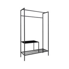 House Nordic Garderobenständer Vita 170 cm, Schwarz
