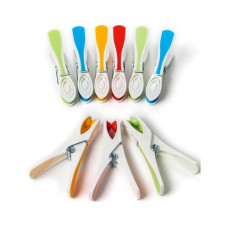 FTM Wäscheklammern 24 Stück, Mehrfarbig