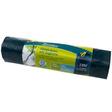 Haushaltsware Müllbeutel pRolle 120 l, 10 Stück, Blau/Schwarz Haushaltsware Müllbeutel pRolle 120 l, 10 Stück, Blau/Schwarz