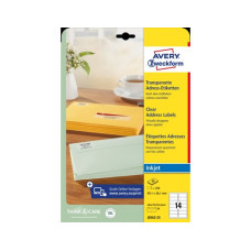 Avery Zweckform Adressetiketten 99.1 x 38.1 mm, 25 Blatt