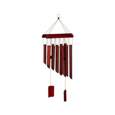 relaxdays Windspiel aus Bambus 60 cm