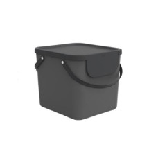 Rotho Wäschesammler Albula 40 l, Anthrazit Rotho Wäschesammler Albula 40 l, Anthrazit