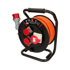 Max Hauri Kabelrolle 30 m, 2x T25, 1x CEE16/5, Schwarz Max Hauri Kabelrolle 30 m, 2x T25, 1x CEE16/5, Schwarz