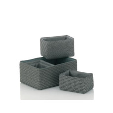 Kela Aufbewahrungskorb Rimossa 5 Stück, Grau Kela Aufbewahrungskorb Rimossa 5 Stück, Grau