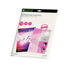 Leitz Laminierfolie A4, 125 µm, 25 Stück, Glänzend Leitz Laminierfolie A4, 125 µm, 25 Stück, Glänzend