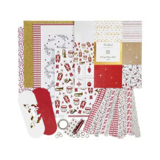 Creativ Company Bastelset Vivi Gade Papier-Weihnachtsschmuck
