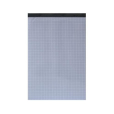 Office Notizblock A5 100 Blatt, Kariert, 4 Stück