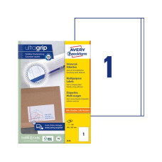 Avery Zweckform Universal-Etiketten 3418 200 x 297 mm Avery Zweckform Universal-Etiketten 3418 200 x 297 mm