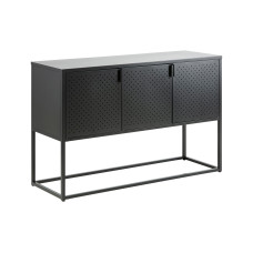 AC Design Sideboard Newton 120 x 40 x 80 cm, Schwarz