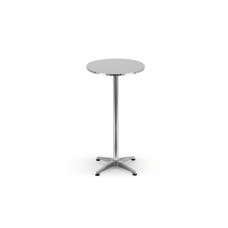 EASYmaxx Bartisch klappbar, 115 x 60 cm, Silber