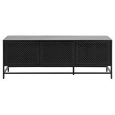 AC Design Sideboard Newcastle 160 x 40 x 60 cm, Schwarz