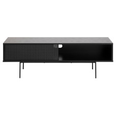 AC Design TV-Möbel Angus 140 x 40 x 44.5 cm, Schwarz