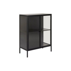 AC Design Vitrine Newcastle 80 x 40 x 98,7 cm, Schwarz