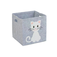 relaxdays Spielzeugkorb Katze relaxdays Spielzeugkorb Katze