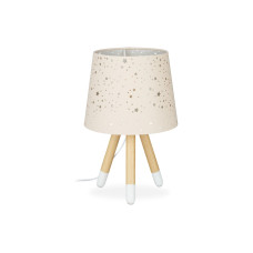relaxdays Tischlampe Sterne Hellbraun