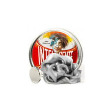 Intelligente Knete Knetmasse Ferromagnetisch + Super-Magnet (silber) 80 Gramm