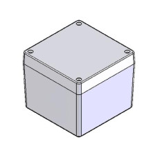 Velleman Gehäuse Aluminium G137 120.5 x 120.5 x 101.5 mm