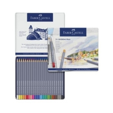 Faber-Castell Aquarellfarbstifte Goldfaber 24er Metalletui