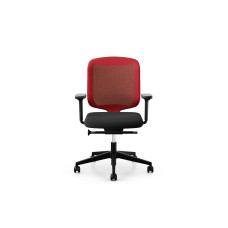 Giroflex Drehstuhl Chair2Go 434 Schwarz/Rot