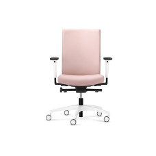 Dauphin Drehstuhl Just Evo Cozy mit Polsterrücken, Pink