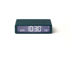 Lexon Digitalwecker Flip Classic Blau