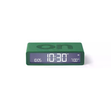 Lexon Digitalwecker Flip Classic Grün