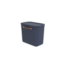 Rotho Aufbewahrungsbox Maloja 25 l, Midnight Blau